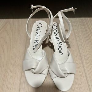 Criss cross strapy heels